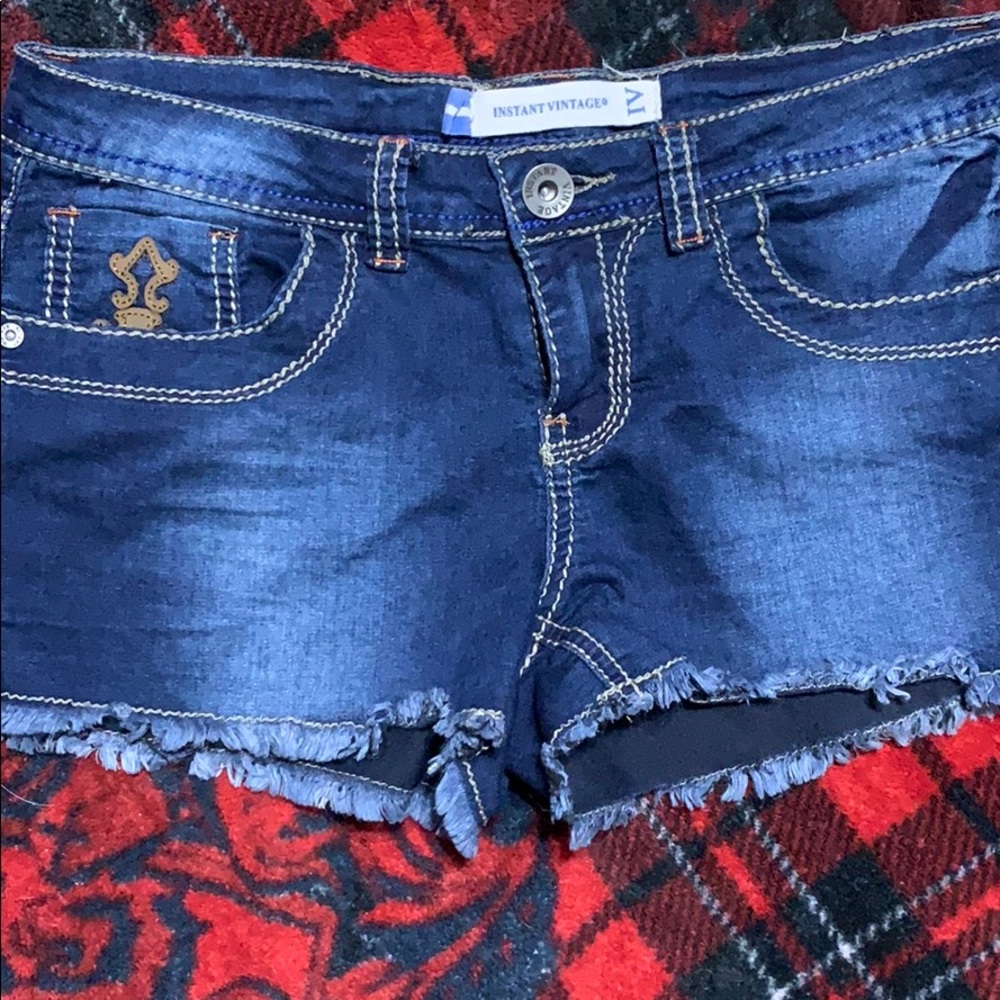 Instant vintage jean shorts size 7